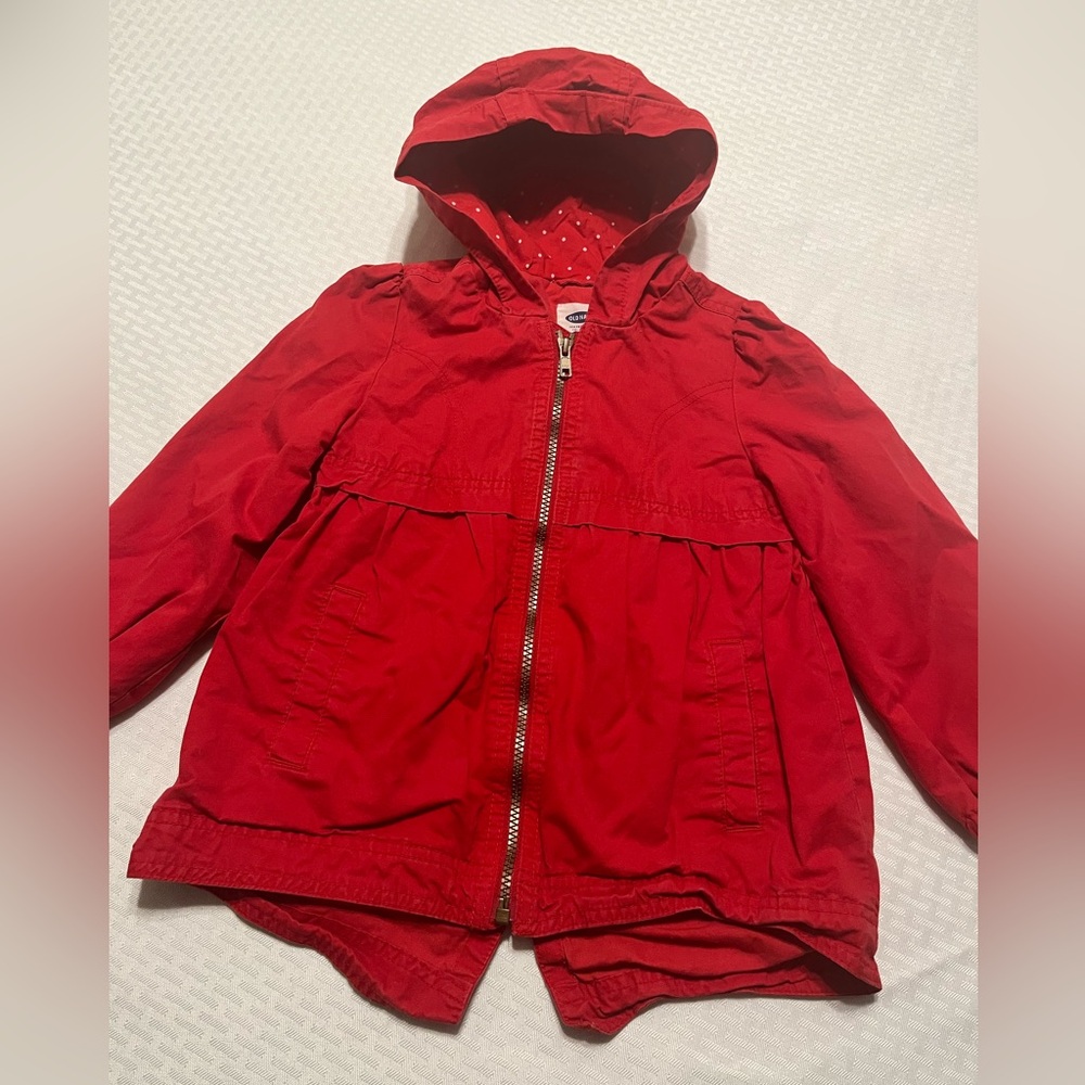 Old Navy 5T cotton zip-up jacket